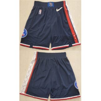 Men's Brooklyn Nets Black Shorts (Run Small) ZLG1