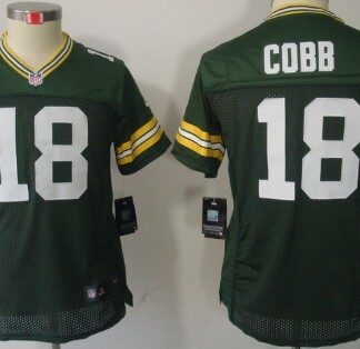 Youth Nike Limited Green Bay Packers #18 Randall Cobb Green Jerseys