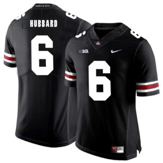 Ohio State Buckeyes 6 Sam Hubbard Black Nike College Football Jersey Dzhi
