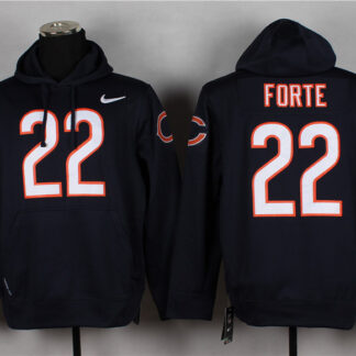 Nike Chicago Bears #22 Matt Forte 2014 Pullover Hoodie Navy Blue