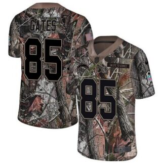 Nike Los Angeles Chargers #85 Antonio Gates Camo Youth Stitched NFL Limited Rush Realtree Jersey