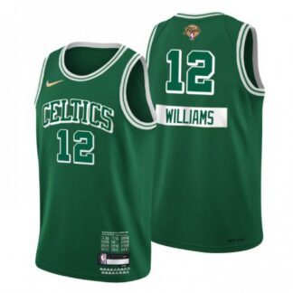 Boston Boston Celtics #12 Grant Williams Men’s Nike Green 2022 NBA Finals Swingman City Edition Jersey Men’s