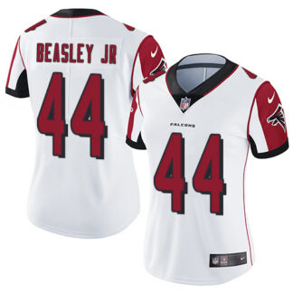 Nike Atlanta Falcons #44 Vic Beasley Jr White Women’s Stitched NFL Vapor Untouchable Limited Jersey