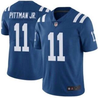 Nike Colts 11 Michael Pittman JR Royal Vapor Untouchable Limited Jersey Dzhi