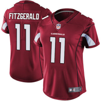 Nike Arizona Cardinals #11 Larry Fitzgerald Red Team Color Women’s Stitched NFL Vapor Untouchable Limited Jersey