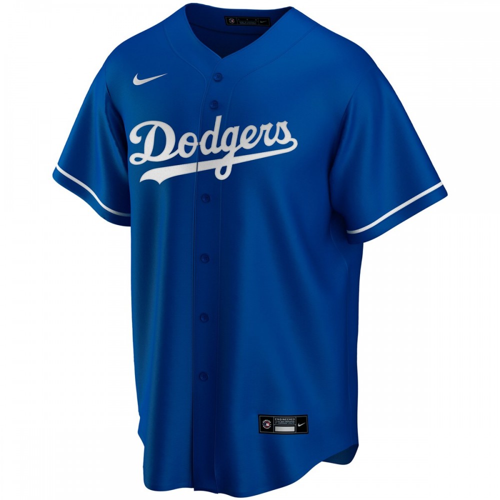 Los Angeles Dodgers Nike Alternate Replica Custom Jersey - Royal - Image 2