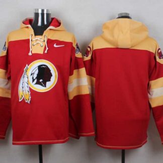 Washington Redskins Blank Red Player Stitched Pullover NFL Hoodie