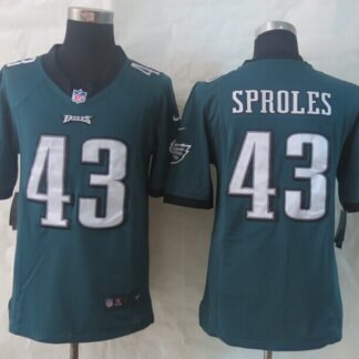 Nike Limited Philadelphia Eagles #43 Sproles Green Jerseys