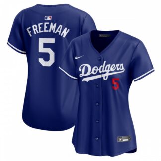Freddie Freeman Los Angeles Dodgers Nike Women's Alternate Limited Player Jersey – Royal
