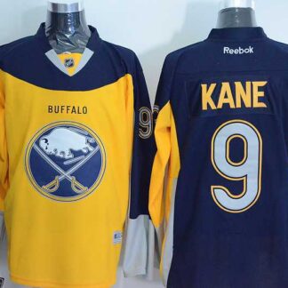 Buffalo Sabres #9 Kane 2015 Yellow-Blue Jerseys