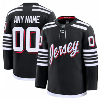 New Jersey Devils Alternate Premium Custom Jersey - Black