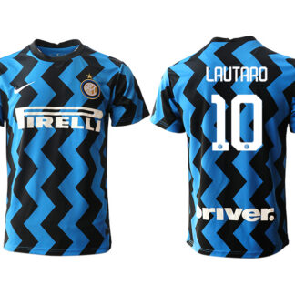 Men 2020-2021 club Inter Milan home aaa versio 10 blue Soccer Jerseys