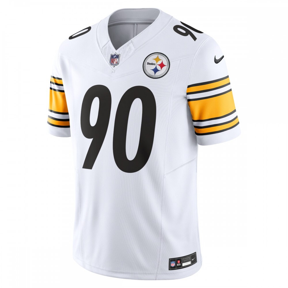T.J. Watt Pittsburgh Steelers Nike Vapor F.U.S.E. Limited Jersey - White - Image 2