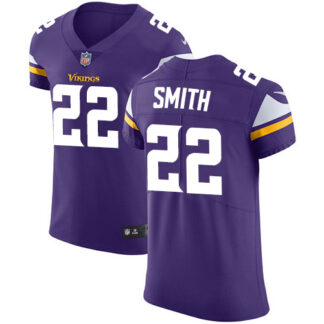 Nike Minnesota Vikings #22 Harrison Smith Purple Team Color Men’s Stitched NFL Vapor Untouchable Elite Jersey