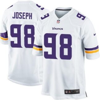Nike Minnesota Vikings #98 Linval Joseph White Youth Stitched NFL Elite Jersey